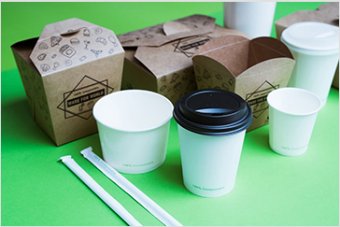 バイオPBSコーティング紙容器
