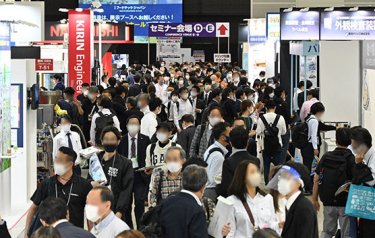 通路混雑の様子
