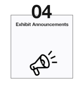 Exhibit Announcements 
